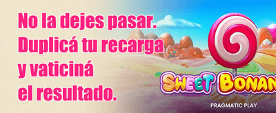Bono de Bienvenida 100% promotion banner